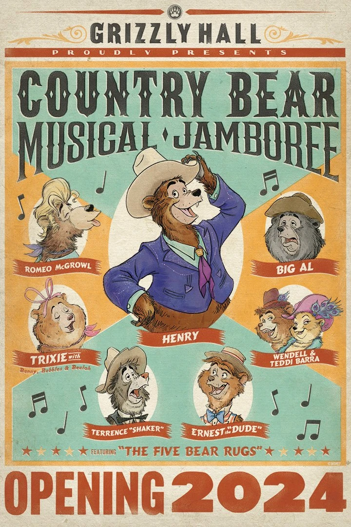 THEME PARK NEWS: Country Bear Jamboree is Closed!
