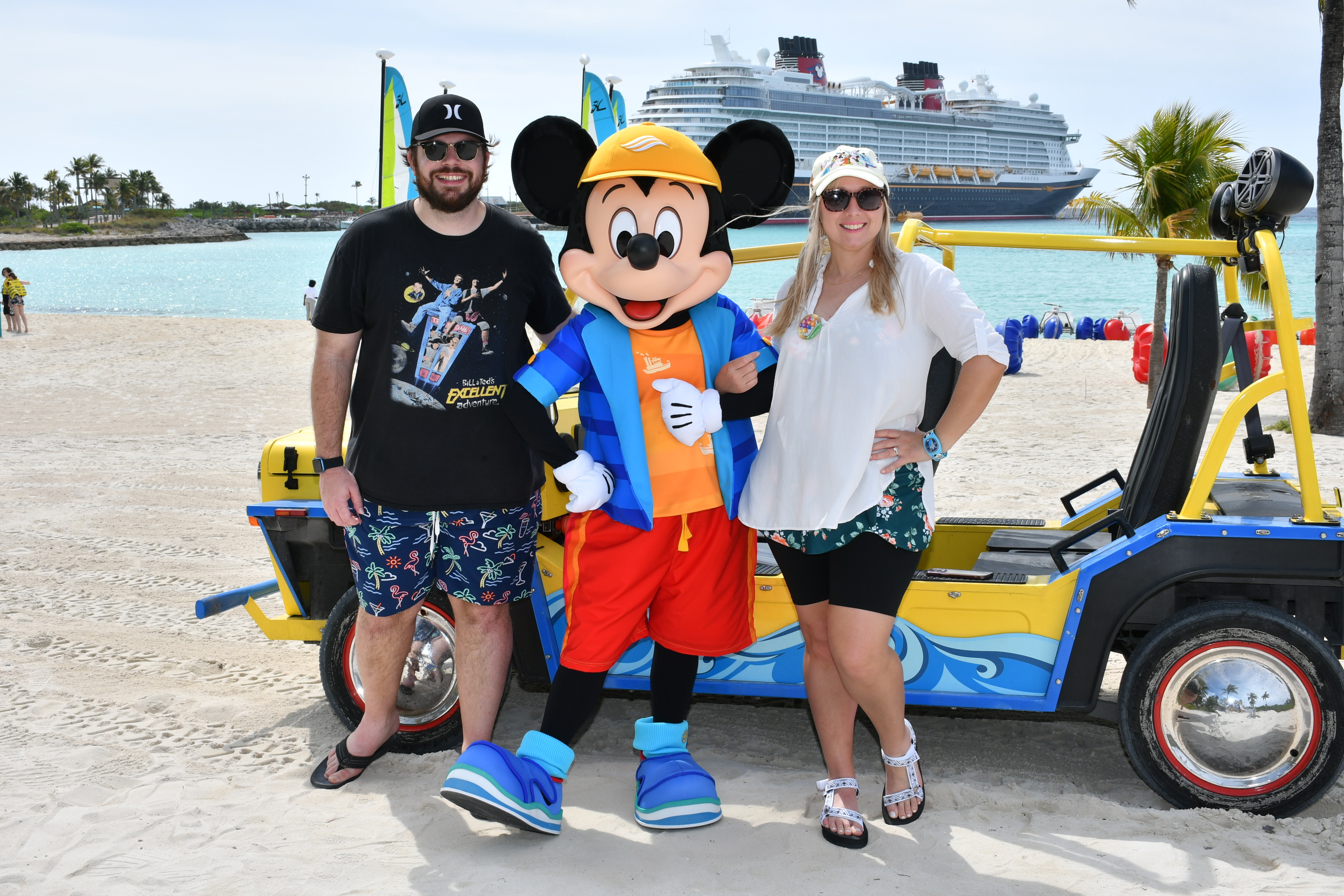 NEW Character Outfits on Disney Cruise Line’s Castaway Cay!